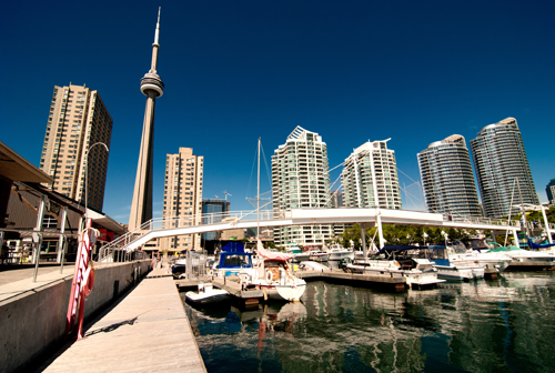 View of Toronto from the Pier